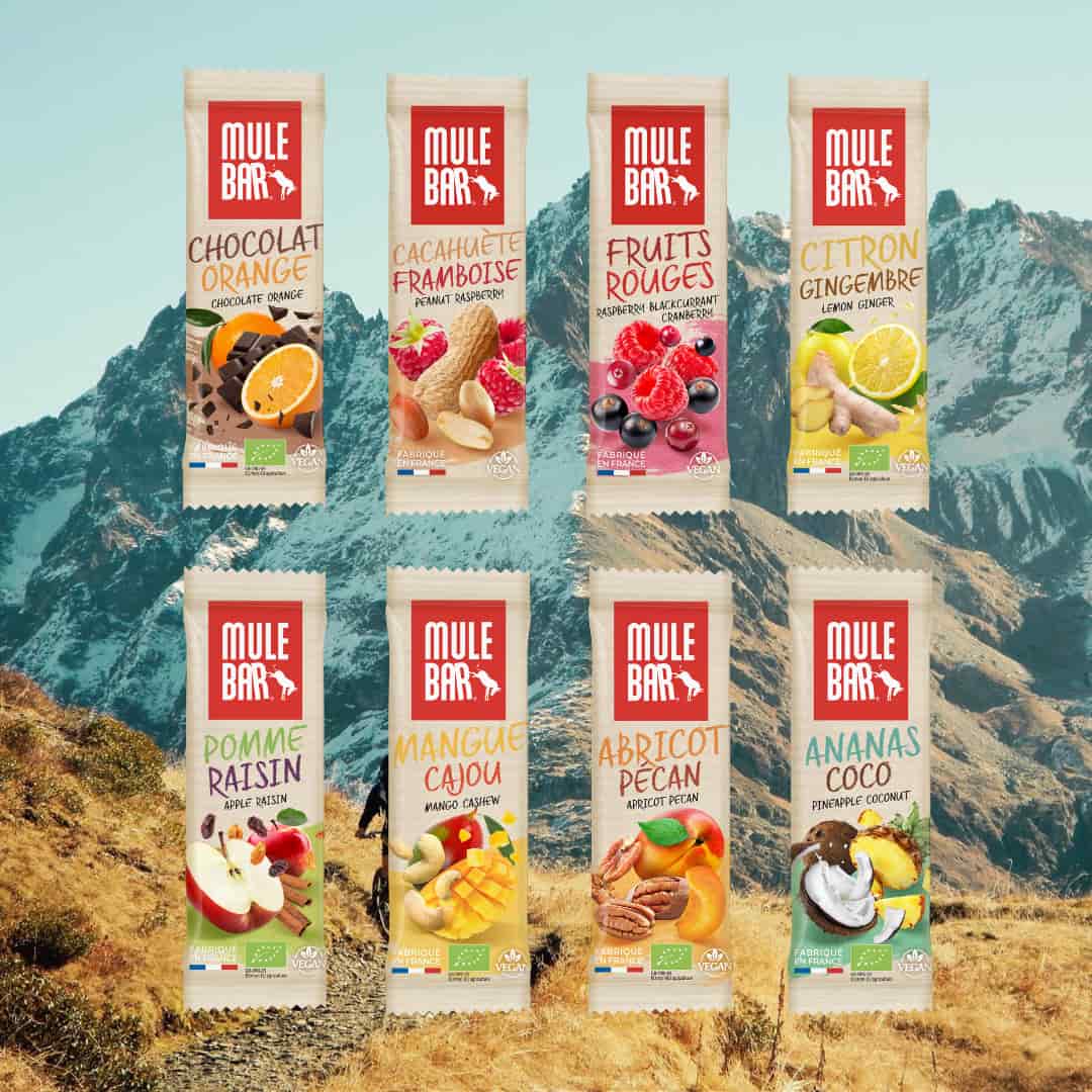 Gamme barres énergétiques Mulebar