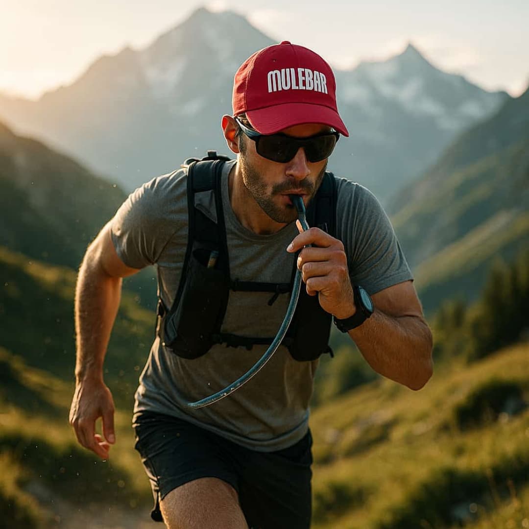 Traileur en train de boire