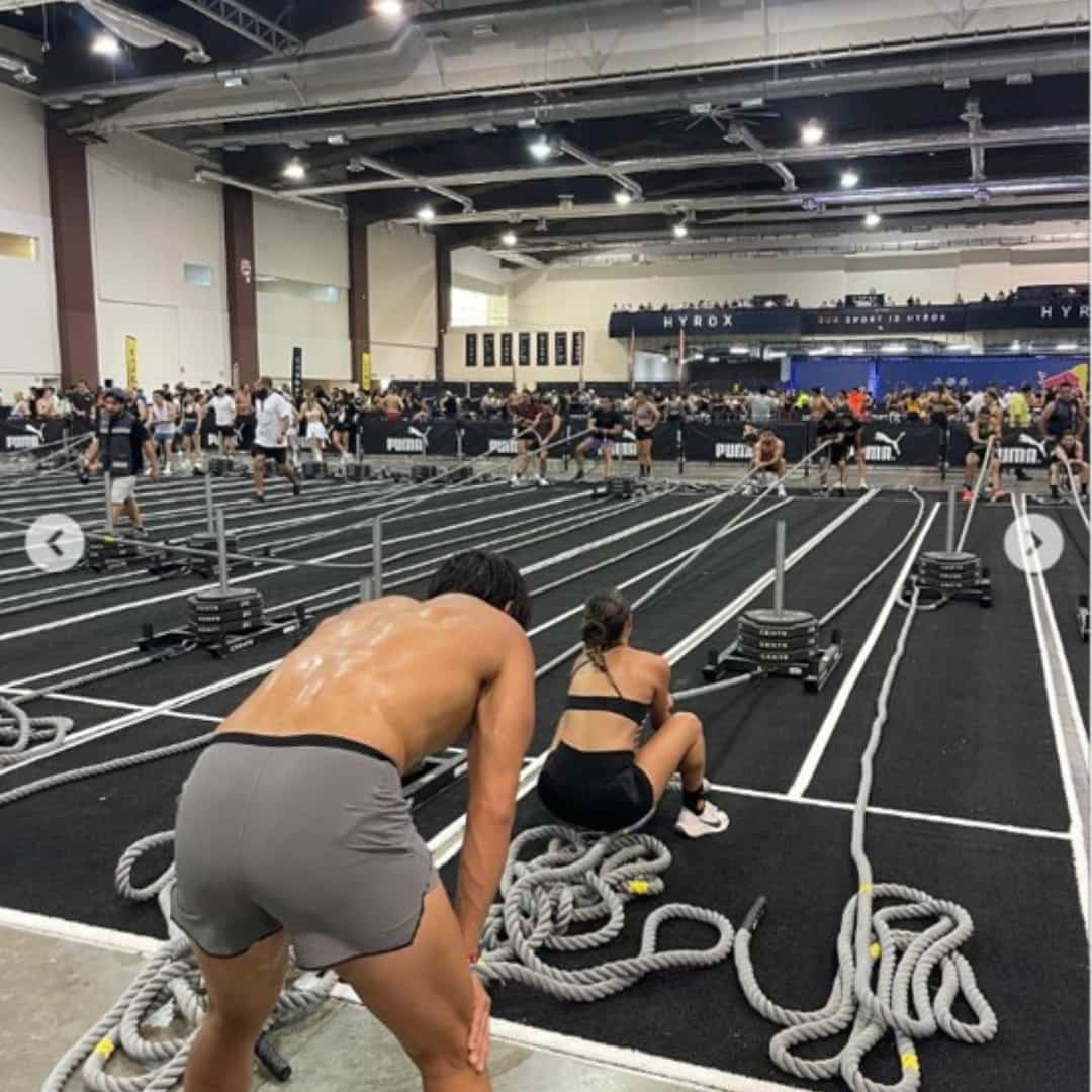 Photo d'une compétition Hyrox