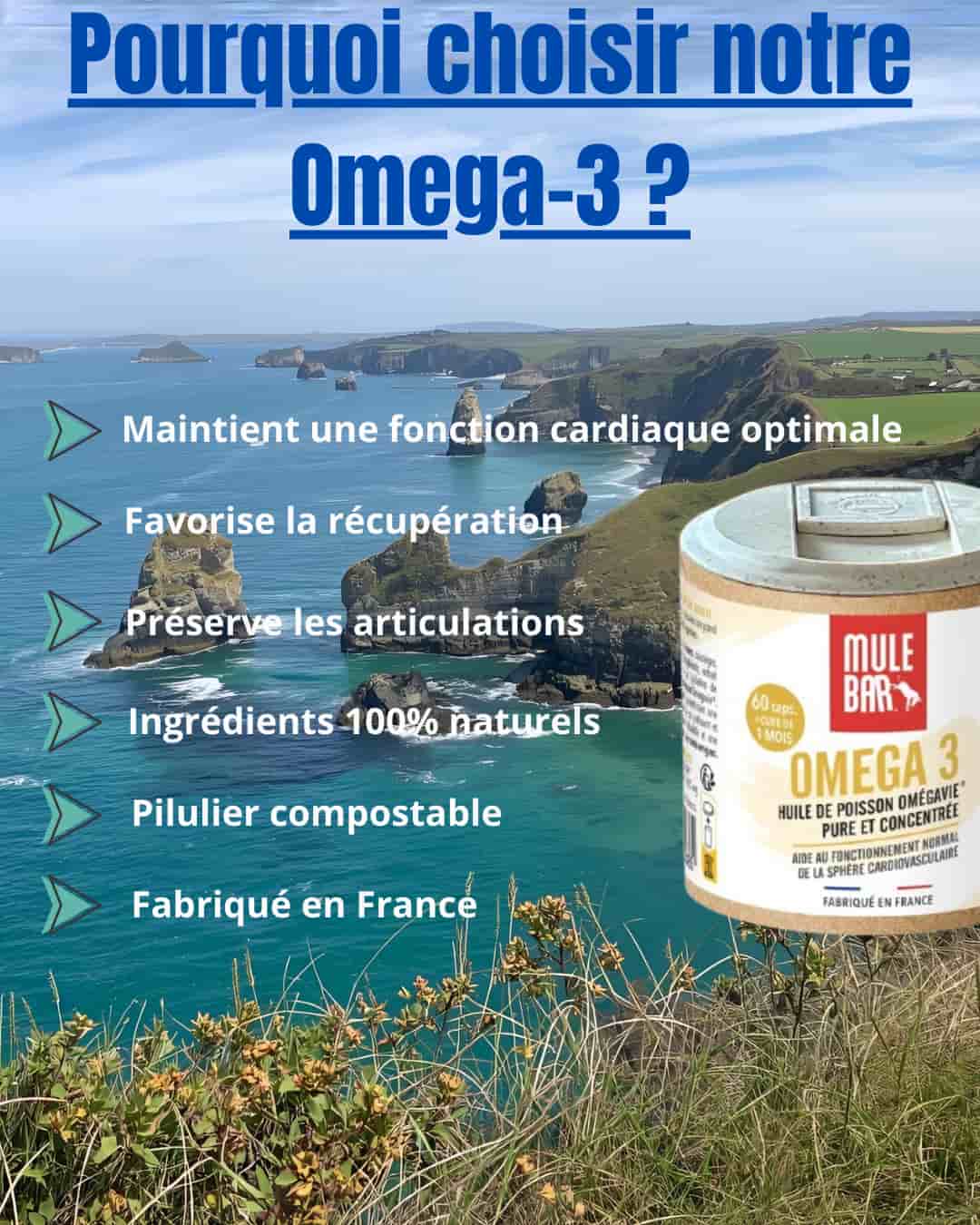 Avantages Omega-3 Mulebar