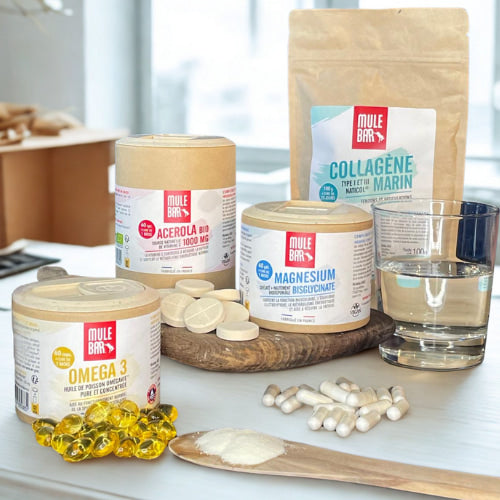 Gamme compléments alimentaires Mulebar
