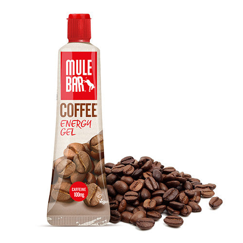 Gel énergétique caféiné vegan Mulebar Café 37g