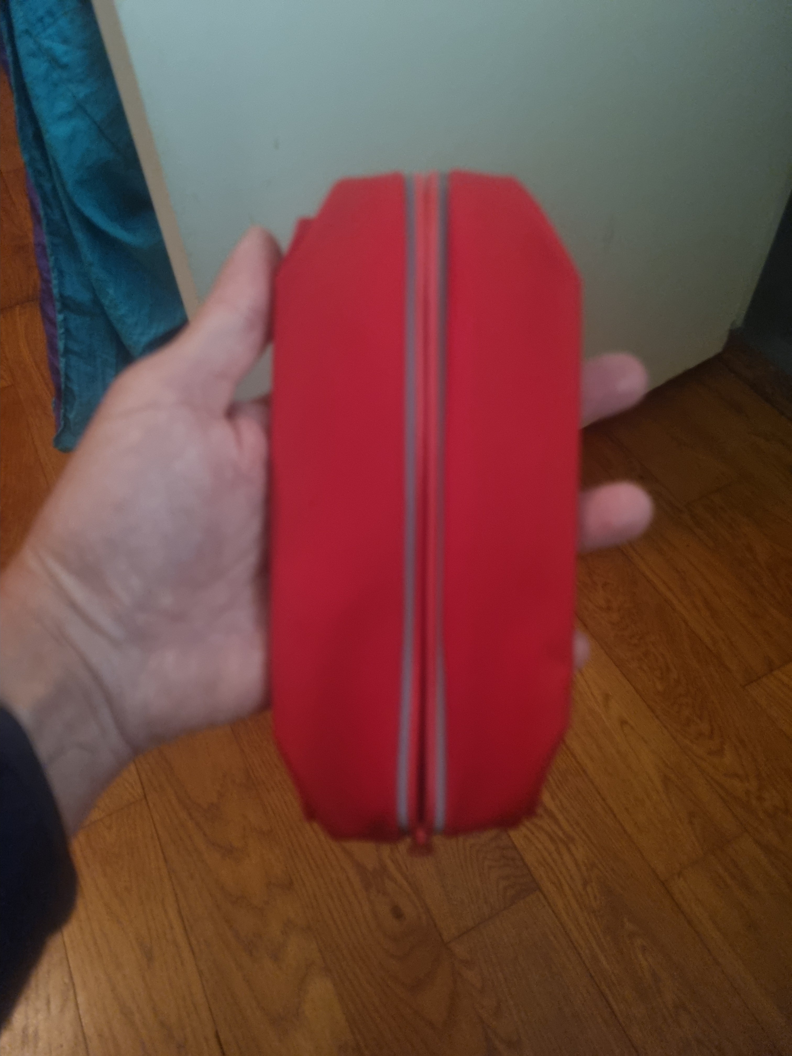 Ceinture de running Mulebar vue de dos côté zip