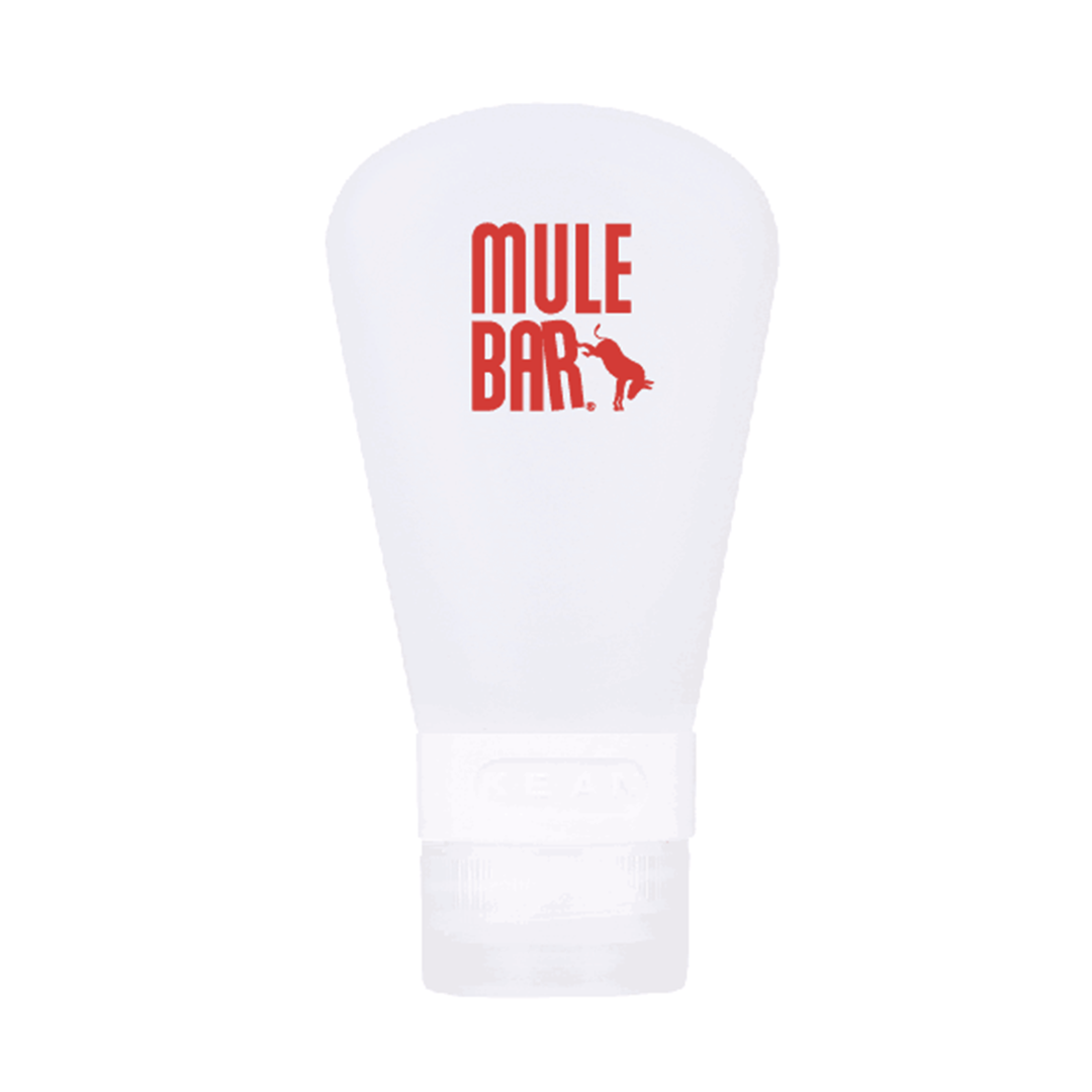 Flask réutilisable en silicone Mulebar 60ml