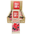 Boite de 15 barres énergétiques vegan Mulebar Framboise Cassis 