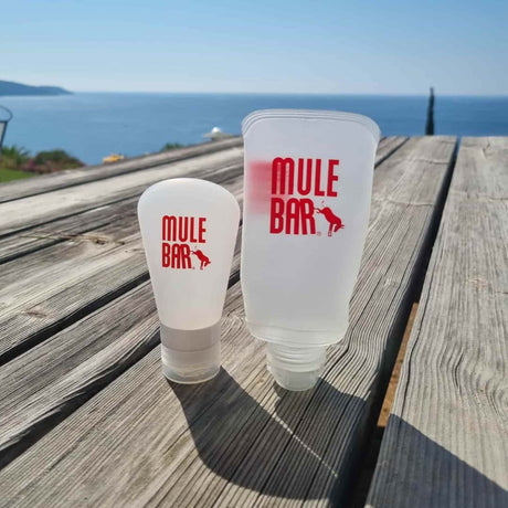 Deux fioles en silicone Mulebar