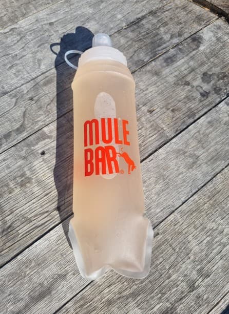 Flasque silicone souple 500ml Mulebar remplie