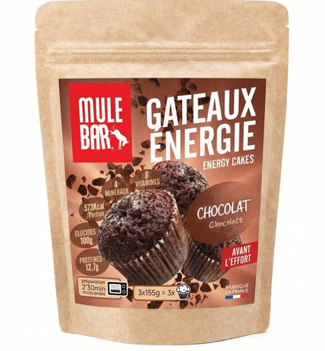 Gâteau énergie Chocolat Mulebar 465g