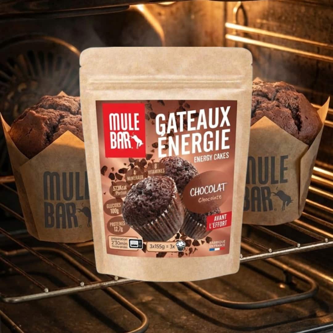 Nouveau Gâteau énergie Mulebar Chocolat