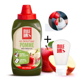 Offre promo écorecharge de gel pomme Mulebar 444g avec fiole 60 ml
