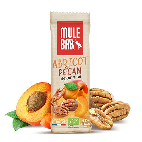 Malone bar peach マロンバー Mulebar organic and vegan energy bar 40g / Apricot pecan Nut