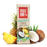Barre énergétique bio et vegan Mulebar 40g / Ananas Coco baies de Goji