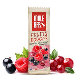 Barre énergétique vegan Mulebar 40g / Framboise Cassis Canneberge