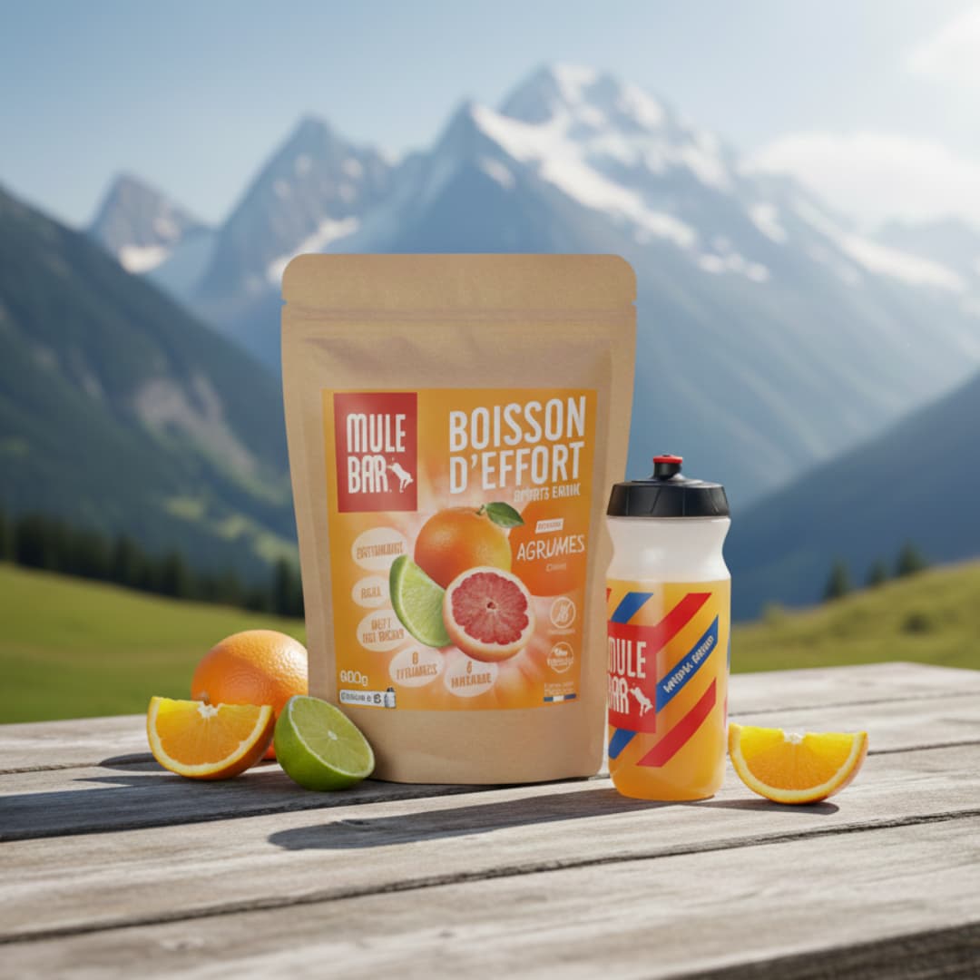 Boisson isotonique Mulebar agrumes