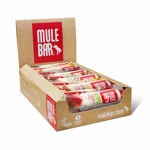 Boîte multi-parfums 24 gels énergétiques Mulebar 37g