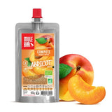 Compote énergétique Mulebar vegan, bio et sans gluten 65g / Abricot