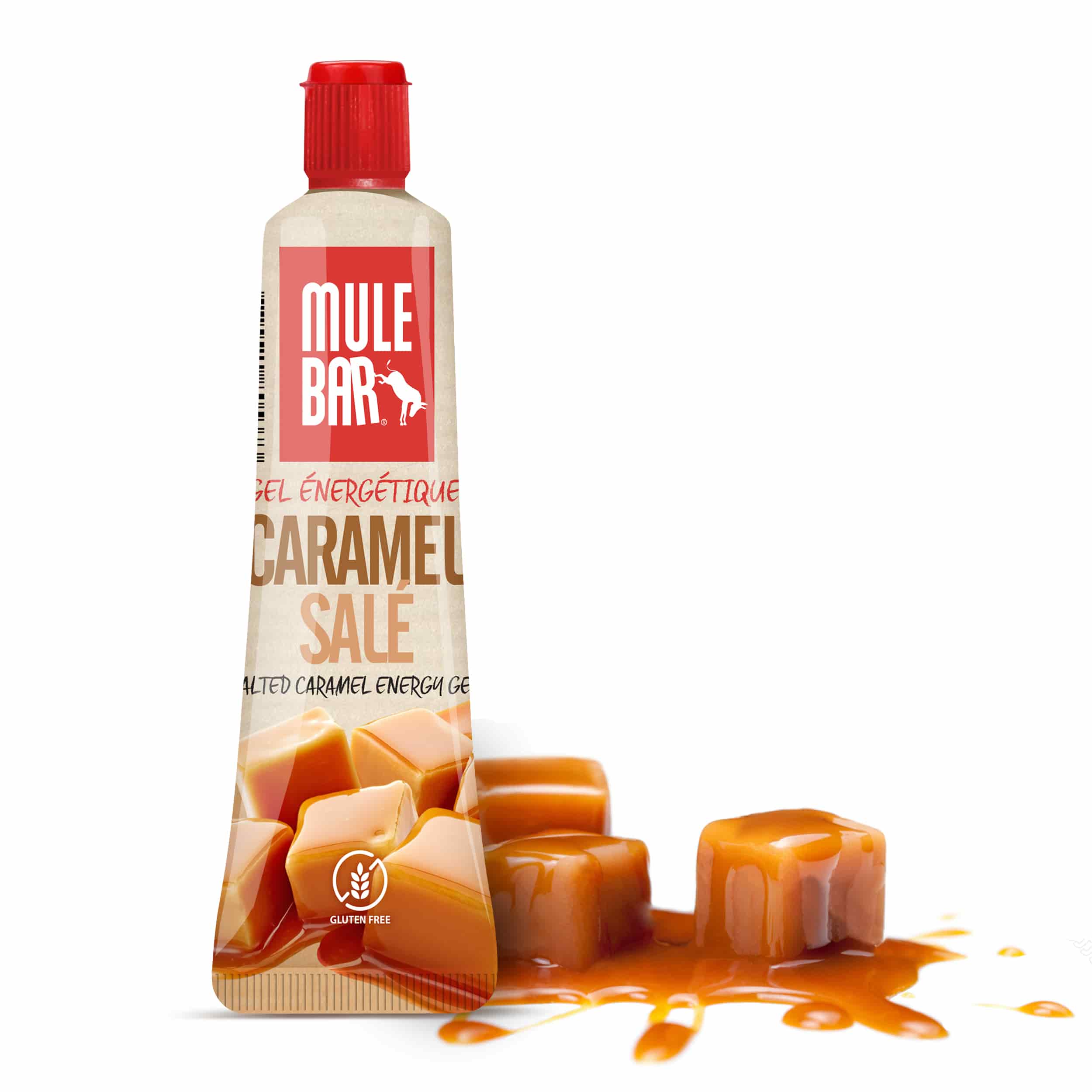Gel énergétique 37g sans gluten Mulebar Caramel salé