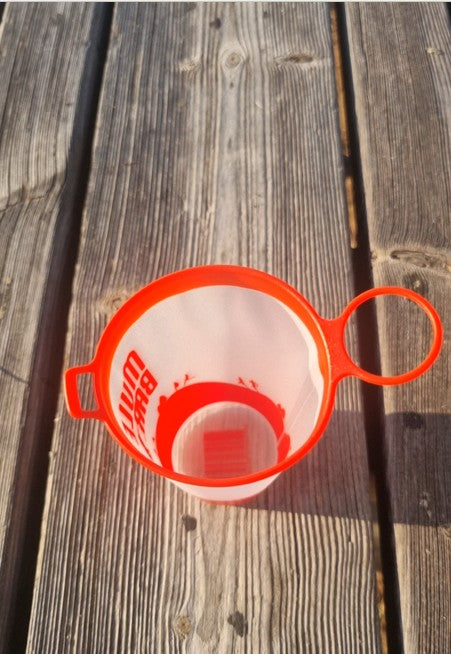 Gobelet eco tasse pliable Mulebar 20cl vue de haut