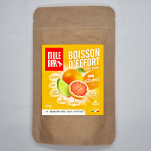 Boisson de l'effort Mulebar agrumes 40g dose unitaire