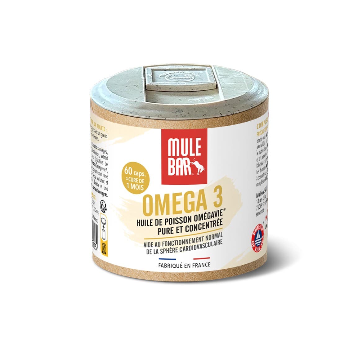 Pilulier omega 3 Mulebar